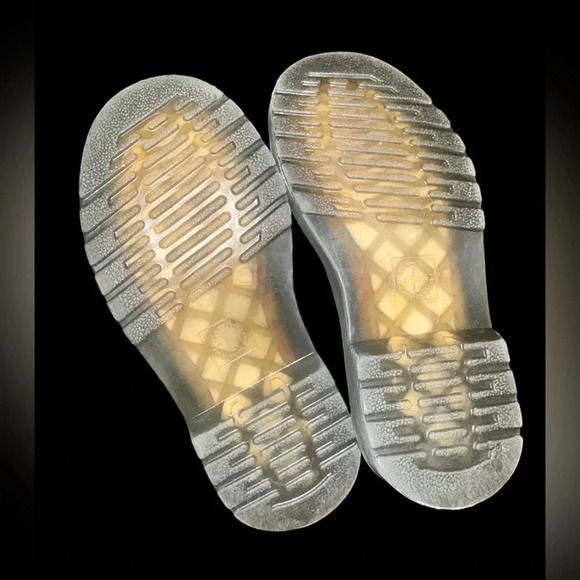 Doc Martens Tie Dye Leather Combat Lace-Up Boots Kids Dr. Toddler Size 9 - Picture 2 of 6